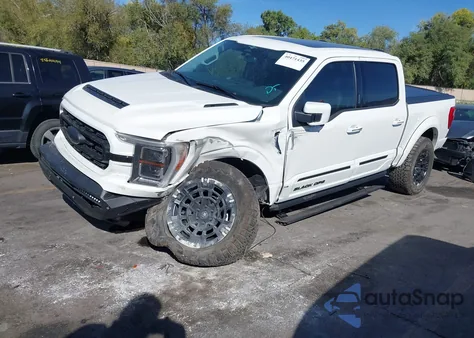 2023 Ford F-150 Lariat из США, поврежденный, VIN 1FTFW1E82PFD19906